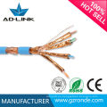 32awg cat7 flat lan cable de alta calidad